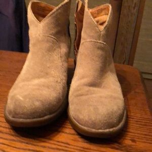 Born suede booties